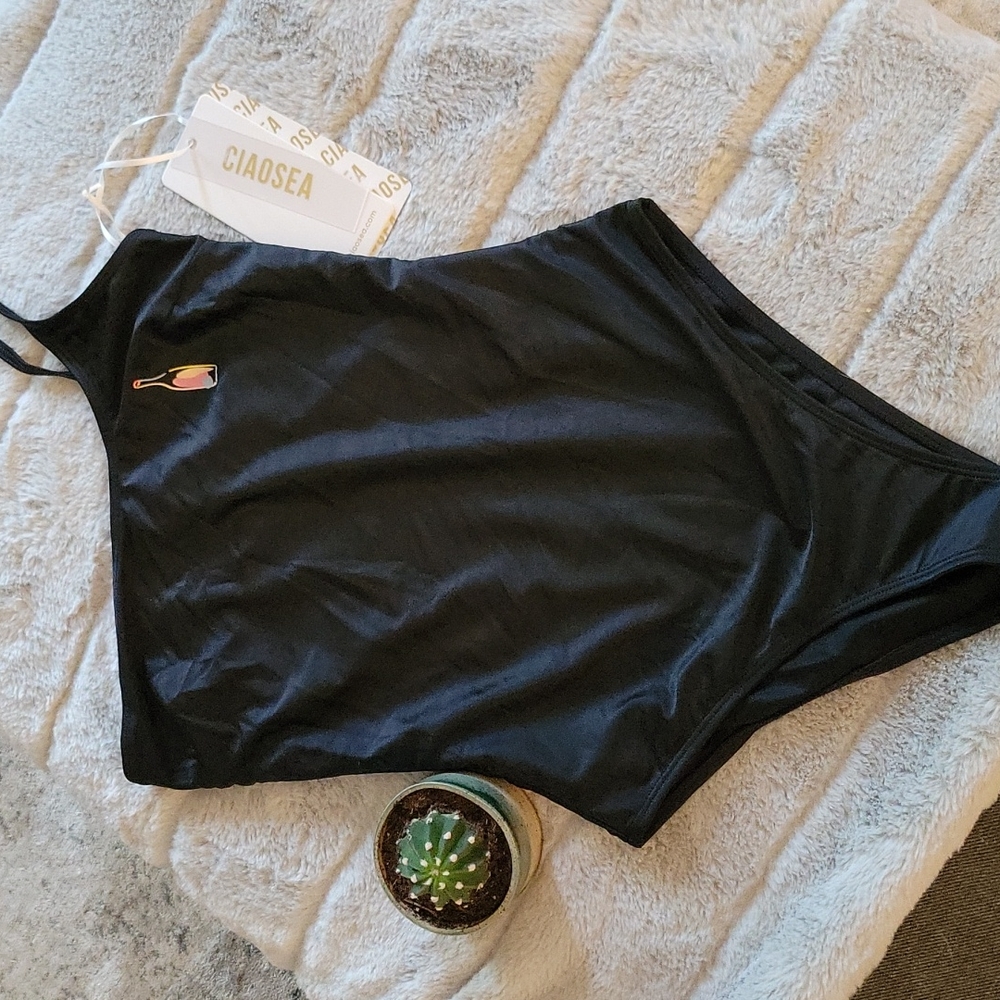 Ciao Sea one shoulder bathing suit